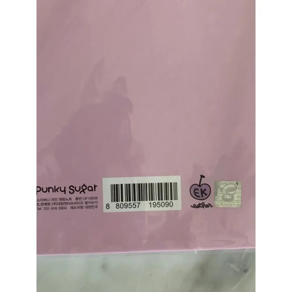 NIP Esther Bunny Lavender Hard Cover Spiral Notebook